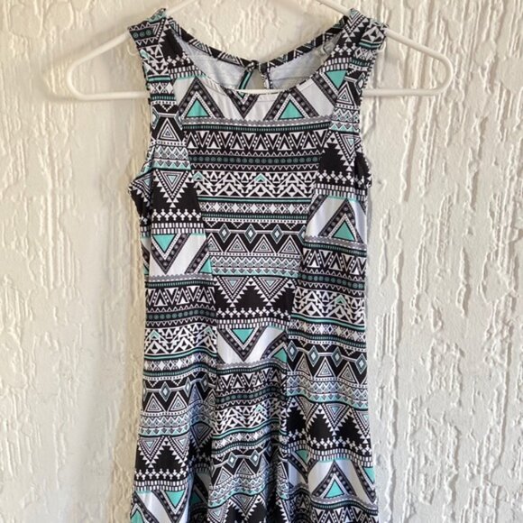 Mudd Sleeveless Tribal Print Dress Size XS - Picture 2 of 6